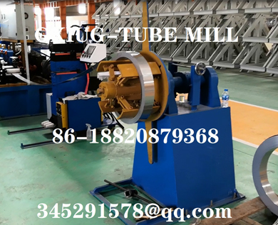 Metal stainless steel industrial water pipe welding pipe making machine tube mill