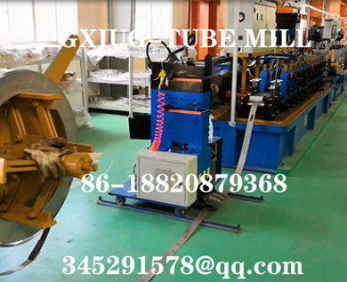 stainless steel industrial water pipe welding pipe making machine tube mill production line