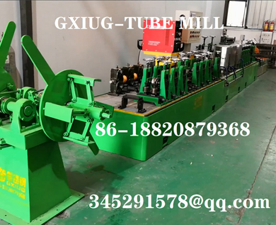 Metal stainless steel pipe welding pipe making machine tube mill production line