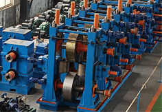 焊管机成型段不换辊的设计现状